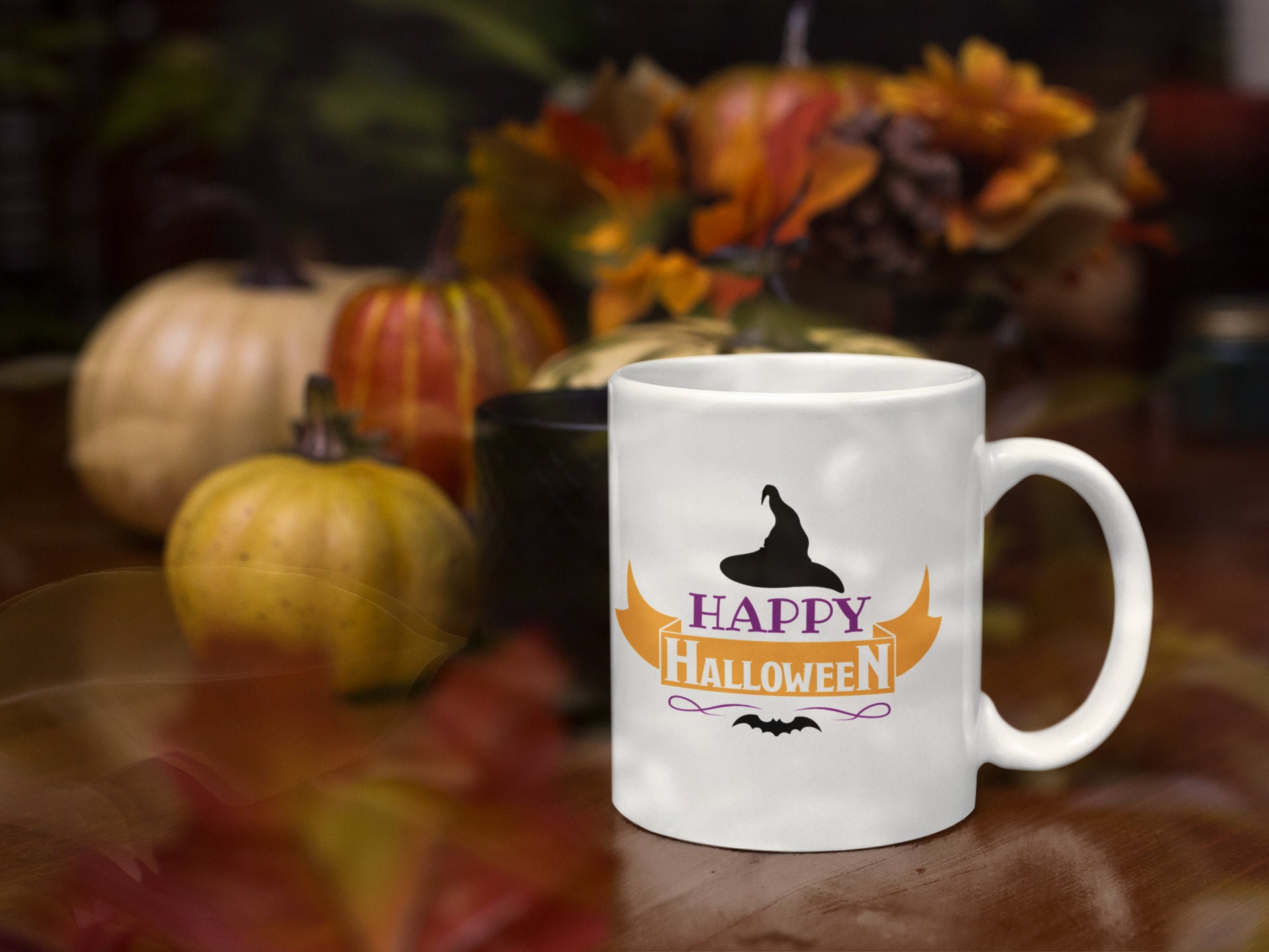Happy Halloween Coffee Mug Holyday Coffee Mug Novelty Etsy