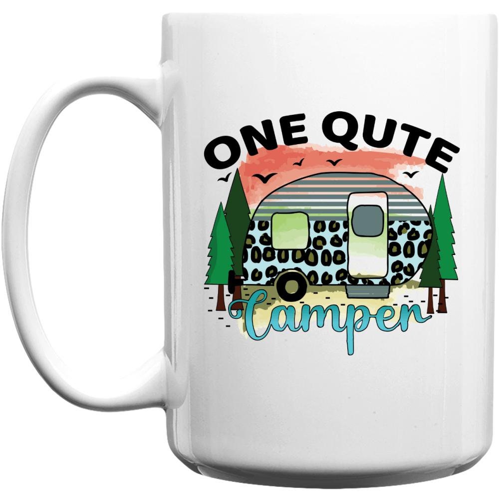 FUNNY CAMPING MUG Happy Camper Cups Forest Camping Mug Etsy