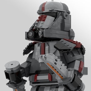 MOC - Hunter Buildable Figure | PDF Instructions Only