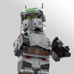 MOC - Tech Buildable Figure | PDF Instructions Only