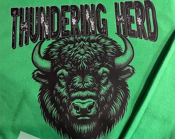 Thundering Herd Graphic Tee, Crewneck Sweatshirt