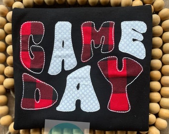 Girls Game Day Embroidery, Custom Game Day Apparel, School Pride Shirt, Personalized Game Day Shirt