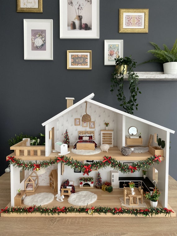 Christmas Dollhouse Christmas - Etsy