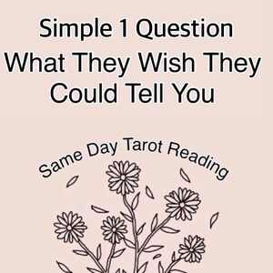 Lectura de Tarot 24 horas: Ojalá pudieran decírtelo