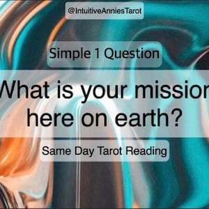 Lectura de Tarot de Misión Tierra Simple de 24 horas