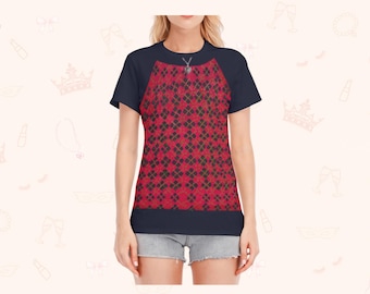 歴史的な1940年代風100％大人用Tシャツ：コスチュームパーティー衣装