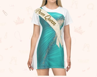 Prom Queen T-Shirt Dress: Costume Loungewear