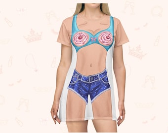 Cupcake Dream T-Shirt Dress: Fun Costume Loungewear