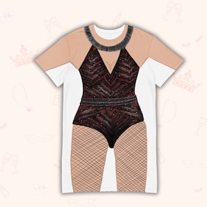 Concert T-Shirt Dress | Easy Costume, Fun Loungewear, Unique Gift