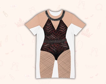 anti hero t shirt dress Rooting For The Anti-Hero Knit Polo Dress Taylor Swift Official Store