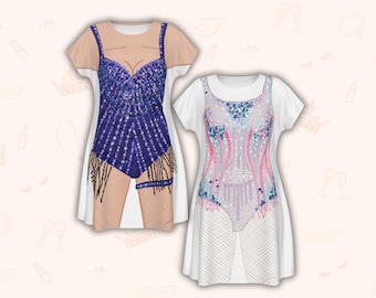T-Shirt Dress Bundle: Costume Loungewear - Soft & Stretchy