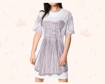 リーゼルのガゼボTシャツドレス｜Etsyコスチューム、楽しいラウンジウェア、ユニークなギフト