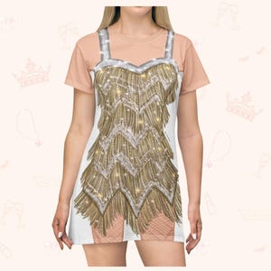 gold fearless dress eras tour Eras Tour