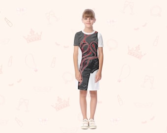 Kids T-Shirt Dress: Party Costume Loungewear
