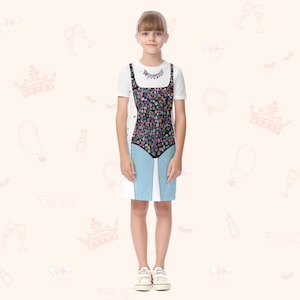 Jewels & Diamonds Kids T-Shirt Dress: Fun Costume Loungewear