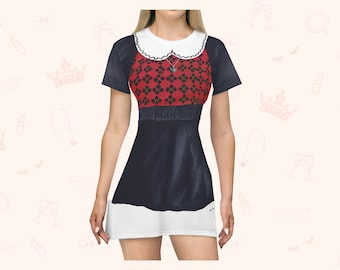 Doll Inspired T-Shirt Dress: Fun Costume Loungewear