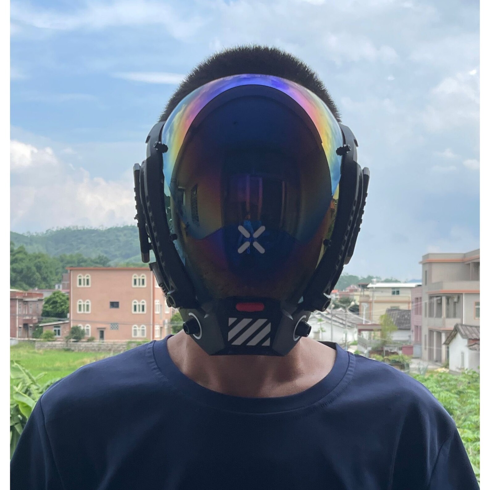 Cyberpunk mask Cyberpunk 2077 Halloween mask COSPLAY mask Etsy