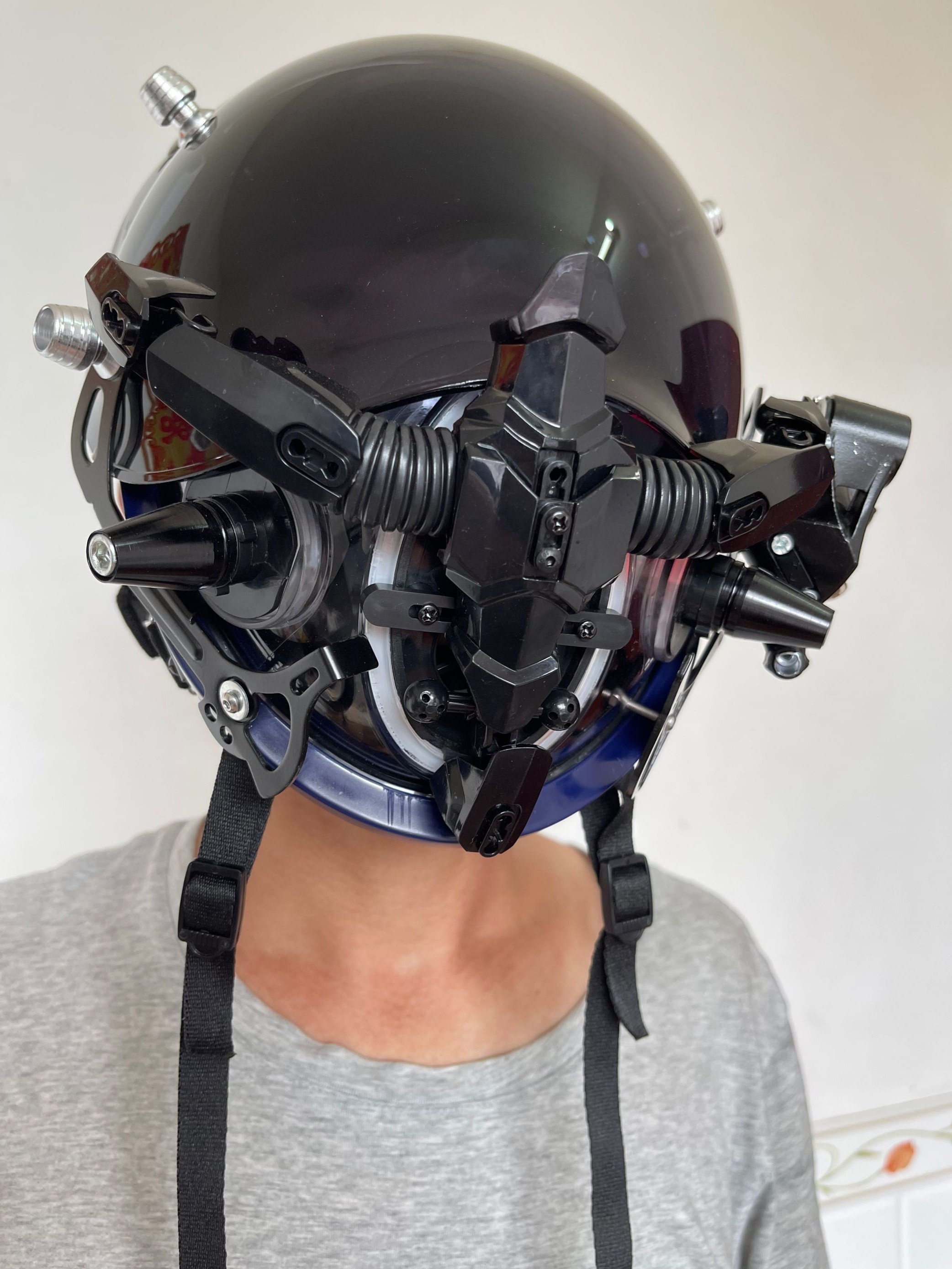 Cyberpunk Movie props Helmet Cyberpunk mask Halloween mask Etsy