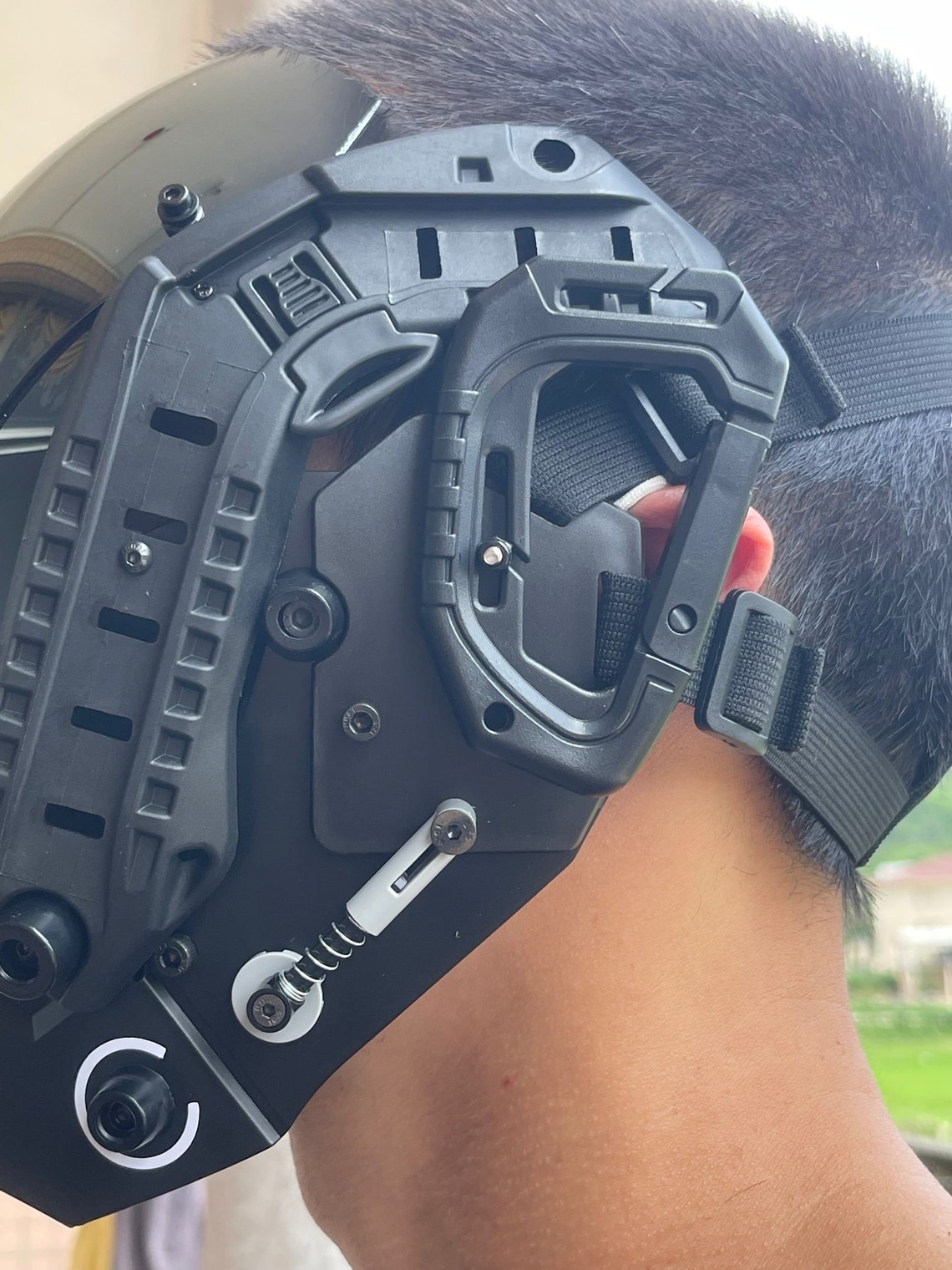Cyberpunk mask Cyberpunk 2077 Halloween mask COSPLAY mask Etsy