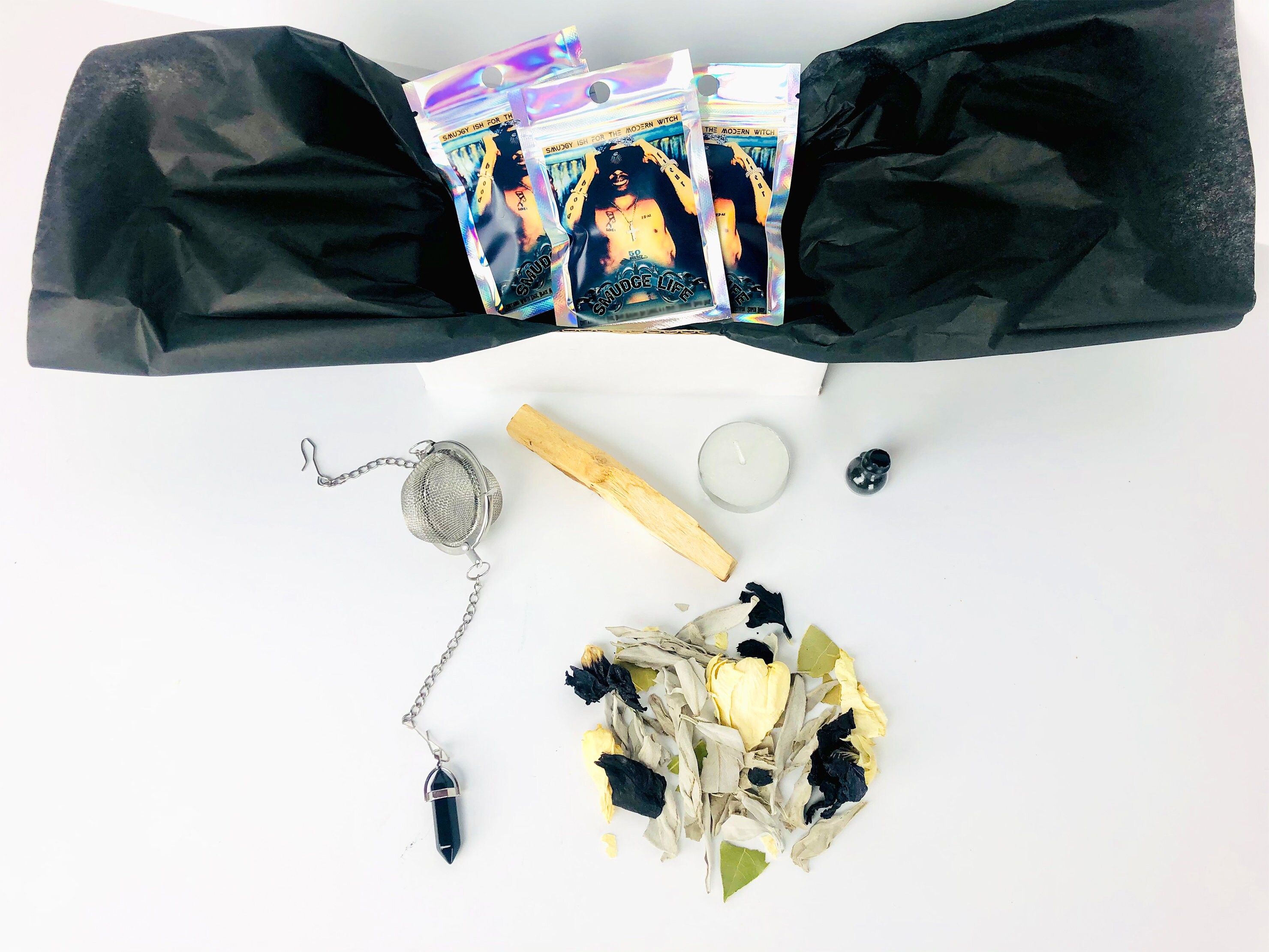 Smudge Life Loose Leaf Sage Burning Smudge Kit Etsy España