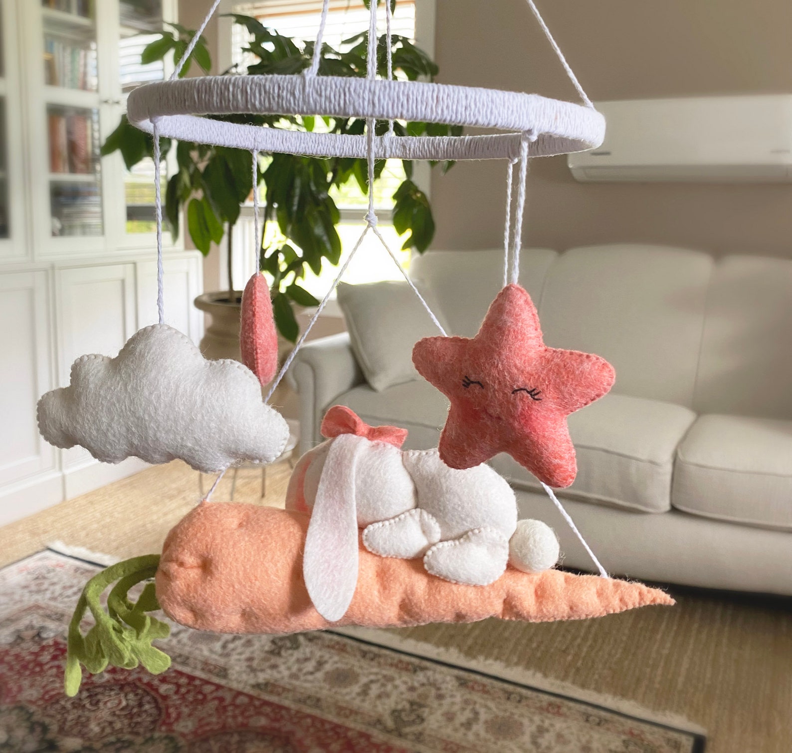 Kinderbett mobile für Babyzimmer Deko Babybett Mobile mit | Etsy