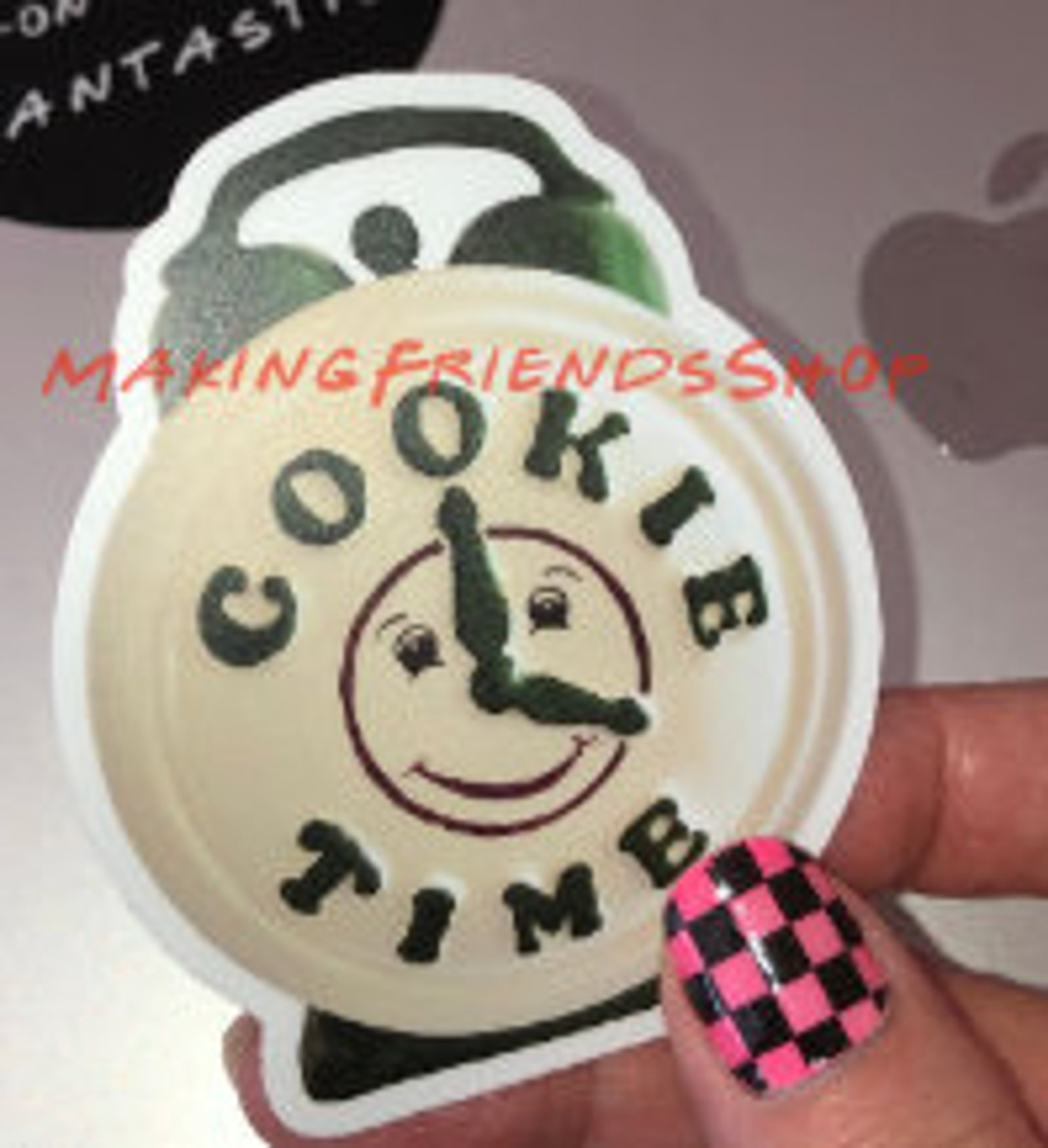 Cookie Time Cookie Jar Vinyl Sticker from Friends TV Show Etsy