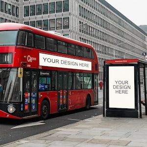 London bus stop sign - Etsy 日本