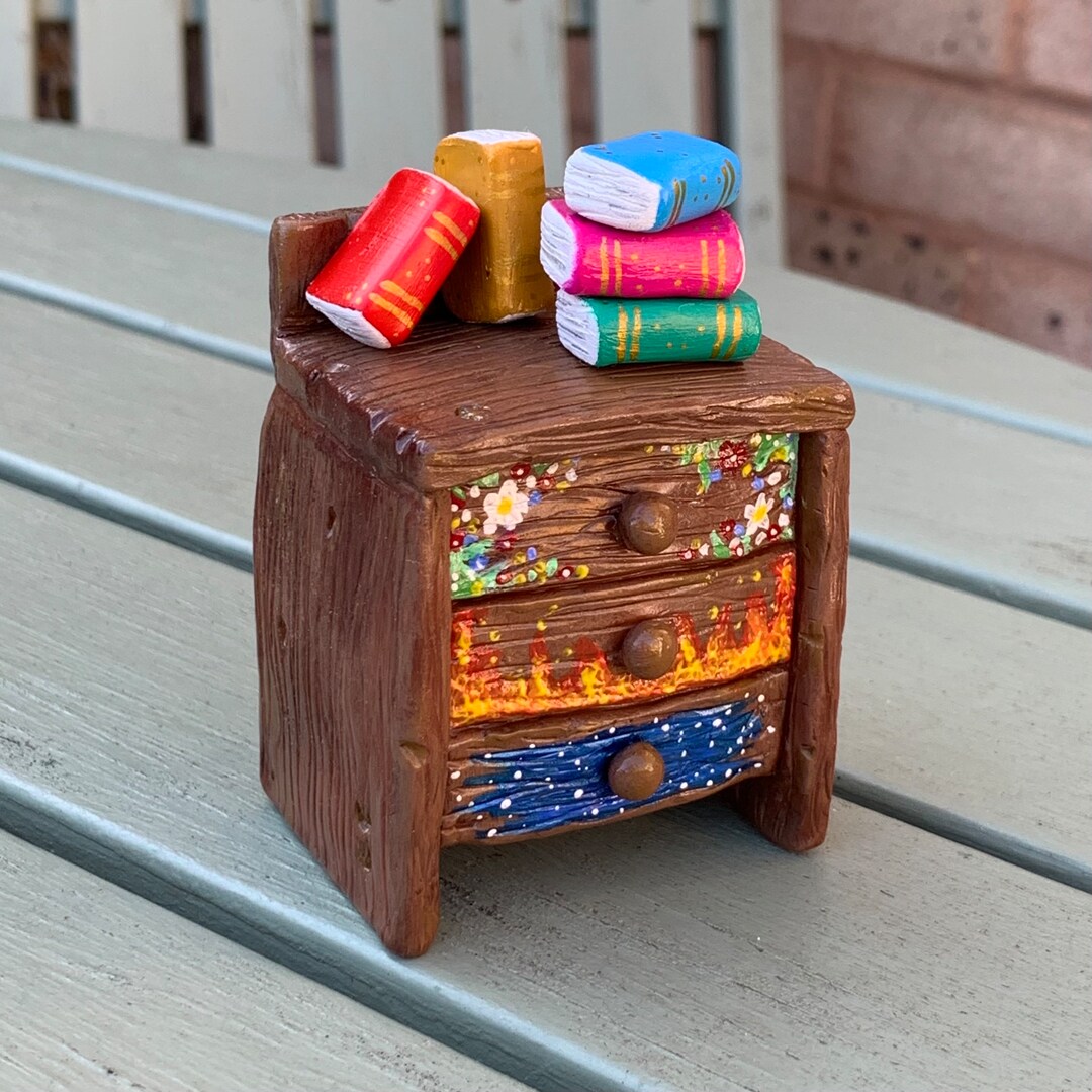 Feyre's Dresser Drawers ACOTAR Inspired Polymer Clay Etsy