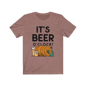 it&#39;s beer o&#39;clock t shirt - Unisex T-Shirt