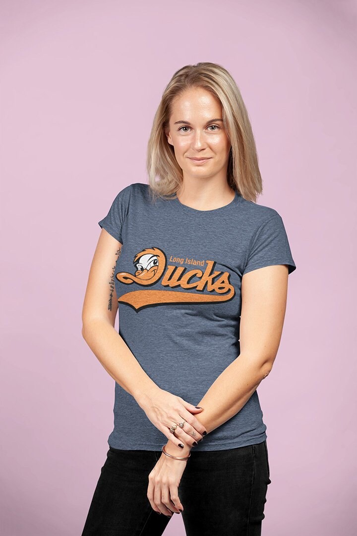 Long Island Ducks - Athletic Heather Unisex T-Shirt (S  