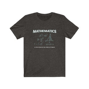 t-shirt with math equations - Unisex T-Shirt
