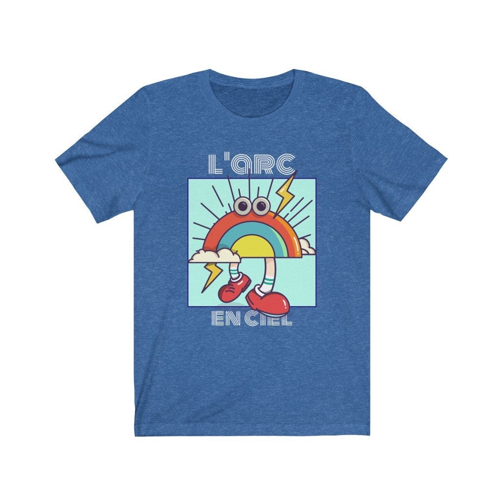 L'arc En Ciel Shirt - Etsy L'arc En Ciel Shirt - Etsy