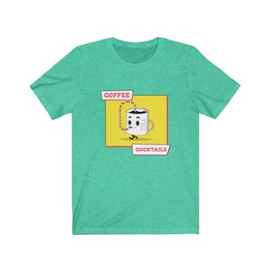 coffee till cocktails t shirt - Unisex T-Shirt
