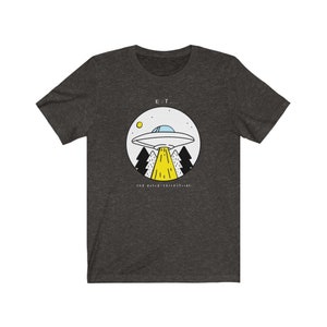 E.T. Glow Movie Juniors Black T-shirt|TV Store Online