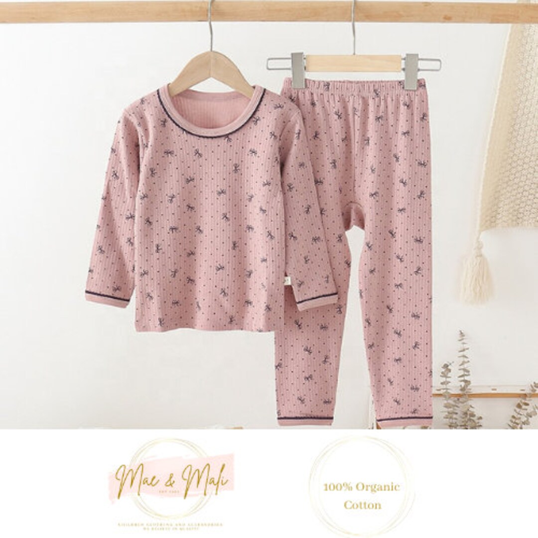 Cotton Kids Pajamas Childrens Pajamas Gifts for Kids Organic Girls ...