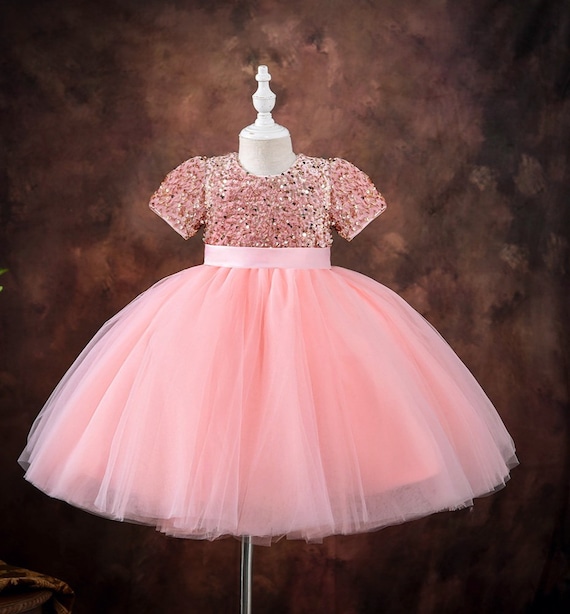slim fit dress slacks Shiny Rose Gold Girl's Pageant Dress One Shoulder Ball Gown FD2396C –  Viniodress main image 0