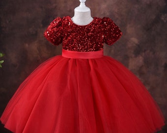 red dresses for toddler girls