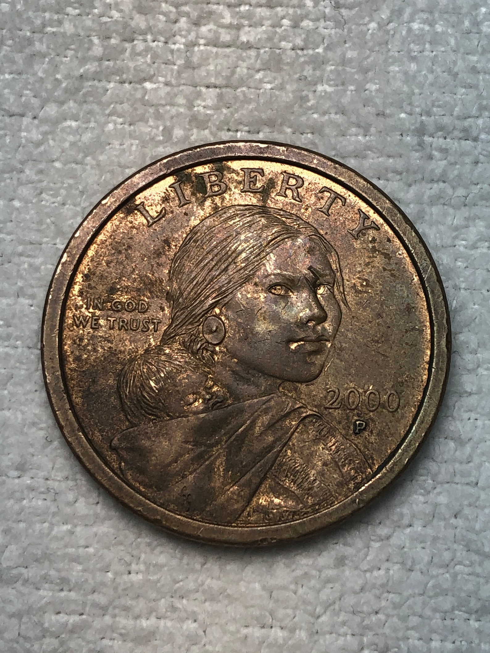Rare 2000 P Sacagawea Dollar Etsy