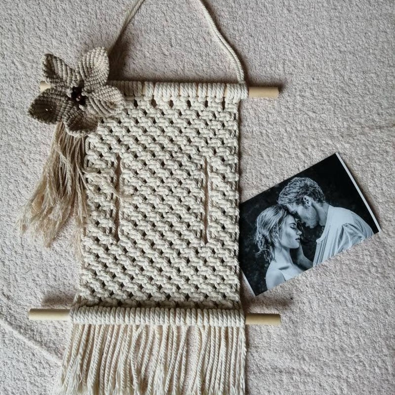 Macrame Frame - Etsy
