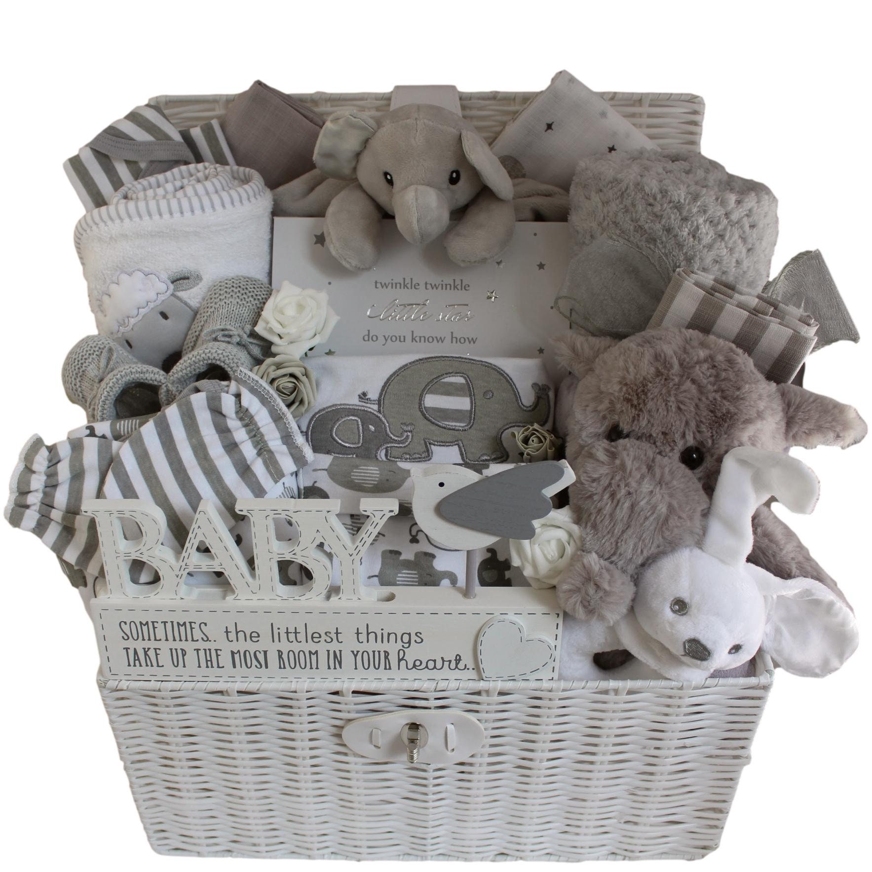BAMBINO DELUXE Unisex Baby Gift Hamper Set Neutral Baby Gift Etsy