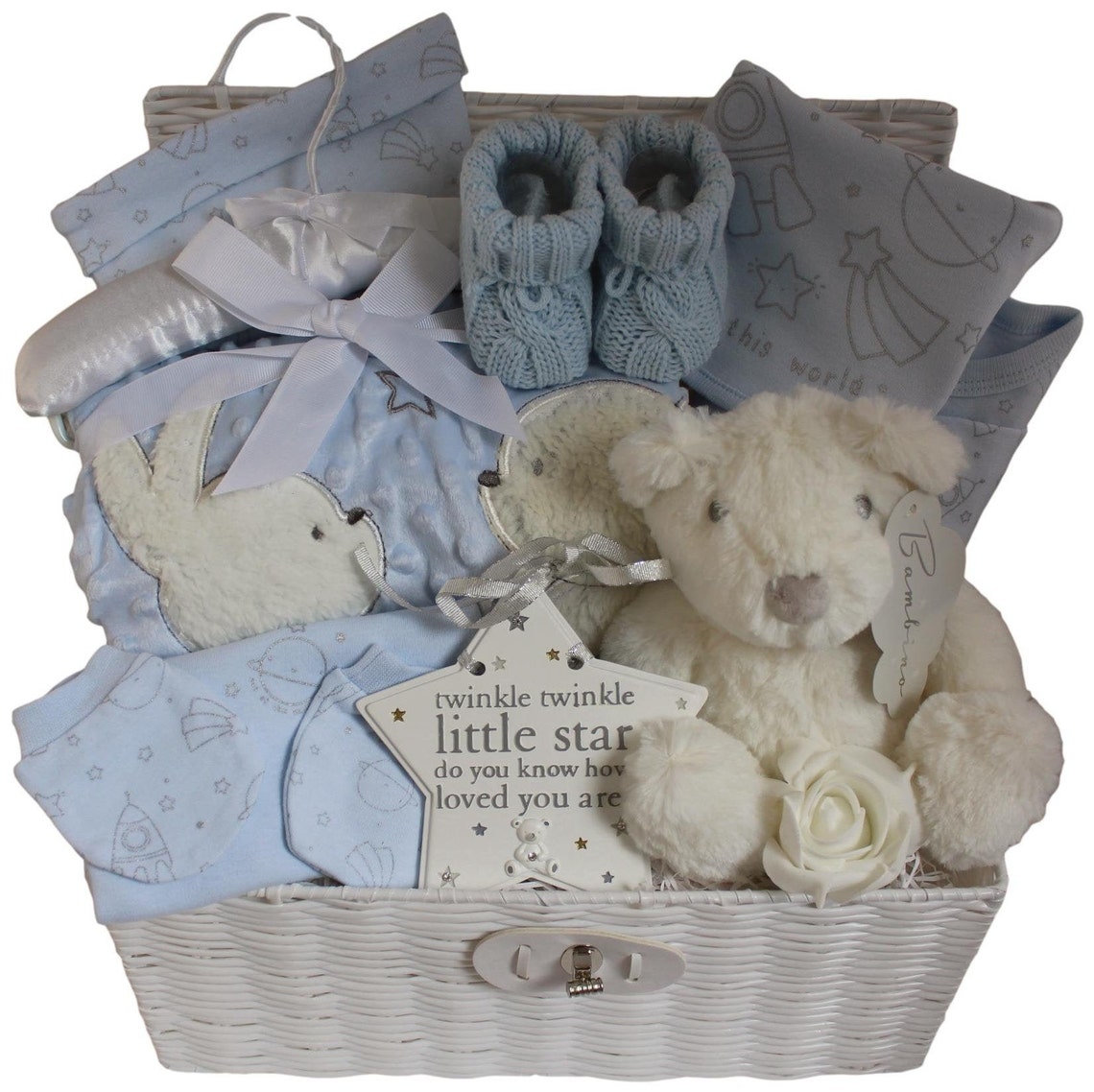 MY FIRST NURSERY Luxury Baby Boy Gift Hamper Baby Boy Gift Etsy