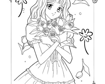 83 Collections Japanese Cartoon Coloring Pages Best