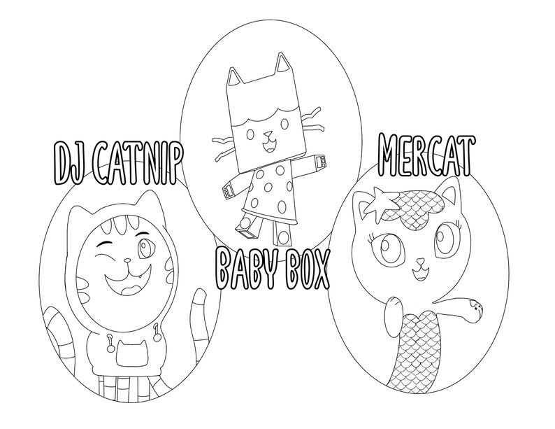 Dj Catnip Coloring Page Coloring Pages