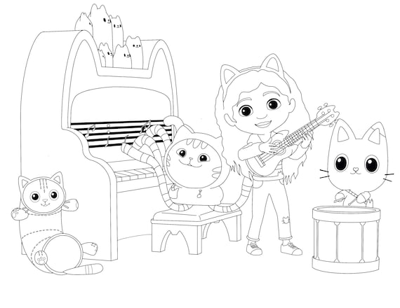 Download Free Doll House Coloring Pages For Your Kids