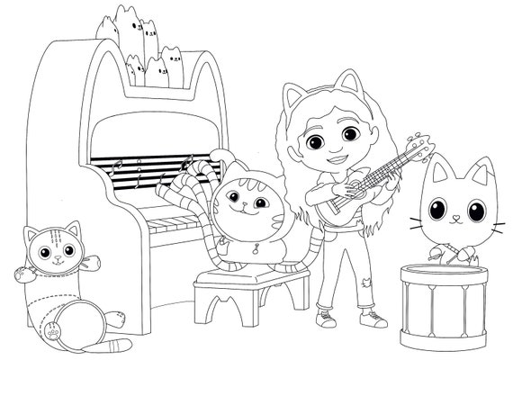 Download Free Doll House Coloring Pages For Your Kids