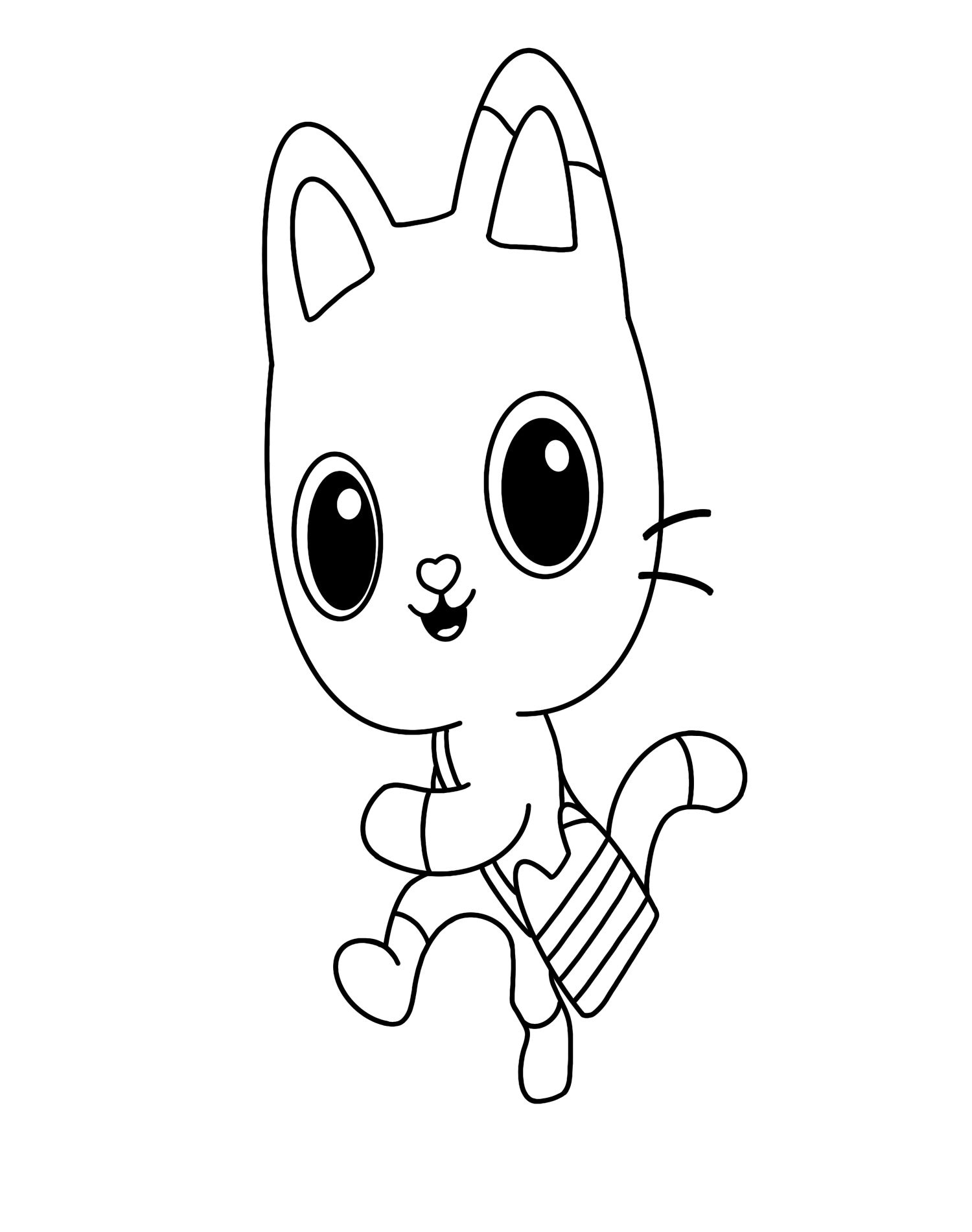Marching Pandy Paws SVG Digital Download Gabbys Dollhouse Etsy cakey-cat-pumpkin-carving-stencils-gabby-s-dollhouse-cat-pumpkin