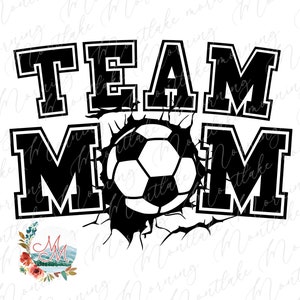 Time de futebol Mom PNG para sublimação | Mãe do time de futebol png | Temporada de futebol png | Camiseta esportiva | Arquivo de design digital fofo da mãe da vida do futebol