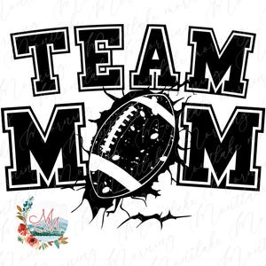 PNG da mãe do time de futebol para sublimação | Temporada de futebol png | Camiseta esportiva | Design Digital da Vida no Futebol | Arquivo bonito da mãe do futebol png