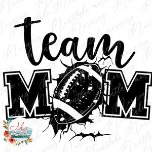 PNG da mãe do time de futebol para sublimação | Temporada de futebol png | Camiseta esportiva | Design Digital da Vida no Futebol | Arquivo bonito da mãe do futebol png