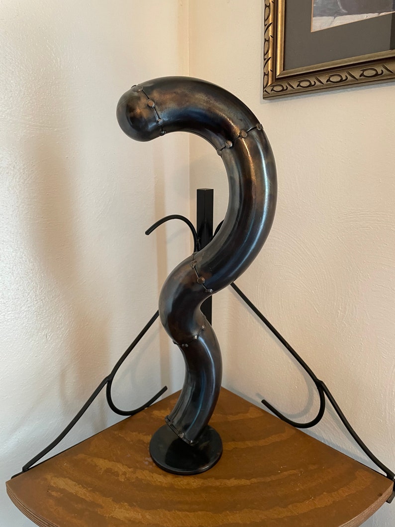 The Twisted Pipe Abstract Sculpture - Etsy